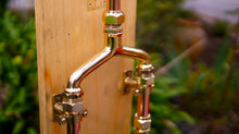 Load image into Gallery viewer, Allegro Exposed Pipe Shower - ideal for indoor or outdoor use