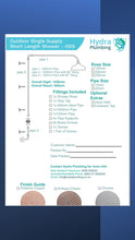 Load image into Gallery viewer, Alfresco - outdoor Cold Water Shower