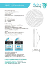 Load image into Gallery viewer, Copper Rose and Shower Kit TZ