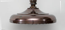 Load image into Gallery viewer, Copper Rainmaker Shower Rose with bent pipe