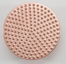 Load image into Gallery viewer, Copper Rainmaker Shower Rose with bent pipe