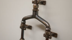 Allegro Exposed Pipe Shower - ideal for indoor or outdoor use