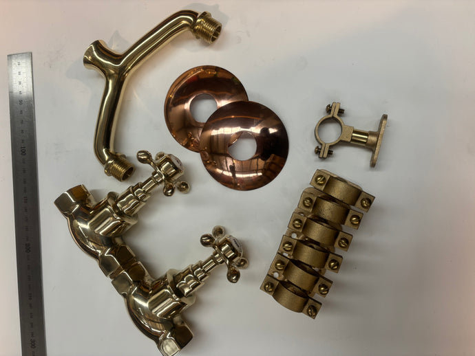 Copper Rose and Shower Kit TZ